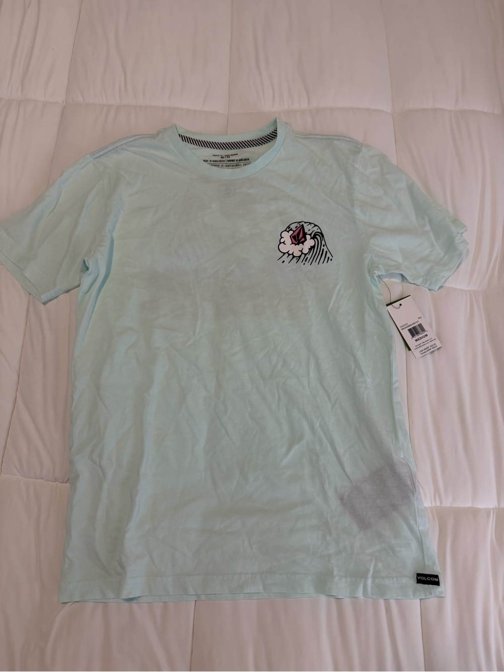 Volcom Light Mint Short Sleeve Graphic Tee